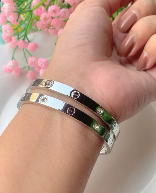 Cartier Silver Love Bracelet